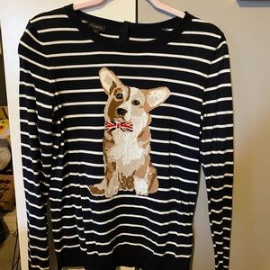 Corgi Sweater - Talbots NWT